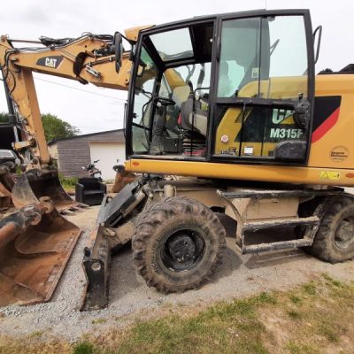 Pelle sur pneus CATERPILLAR M315F-engin-tp-a-vendre-d'occasion