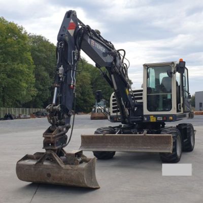 Pelle sur pneus TEREX TW85-engin-tp-a-vendre-d'occasion